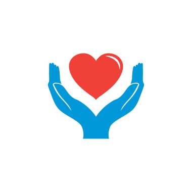 Bağış logosu tasarım şablonu