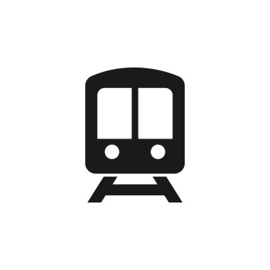 Simge grafik tasarım şablonu vektör izole Tren