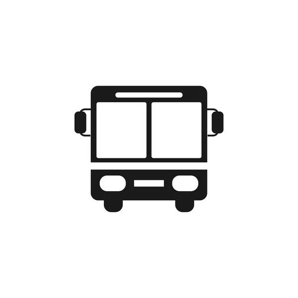 Otobüs Simgesini Grafik Tasarım Şablonu Vektör Izole — Stok Vektör