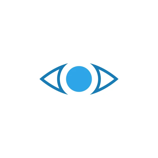 Auge Symbol Grafik Design Template Vektor Isoliert — Stockvektor