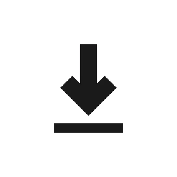Icon Herunterladen Grafik Design Template Vektor Isoliert — Stockvektor