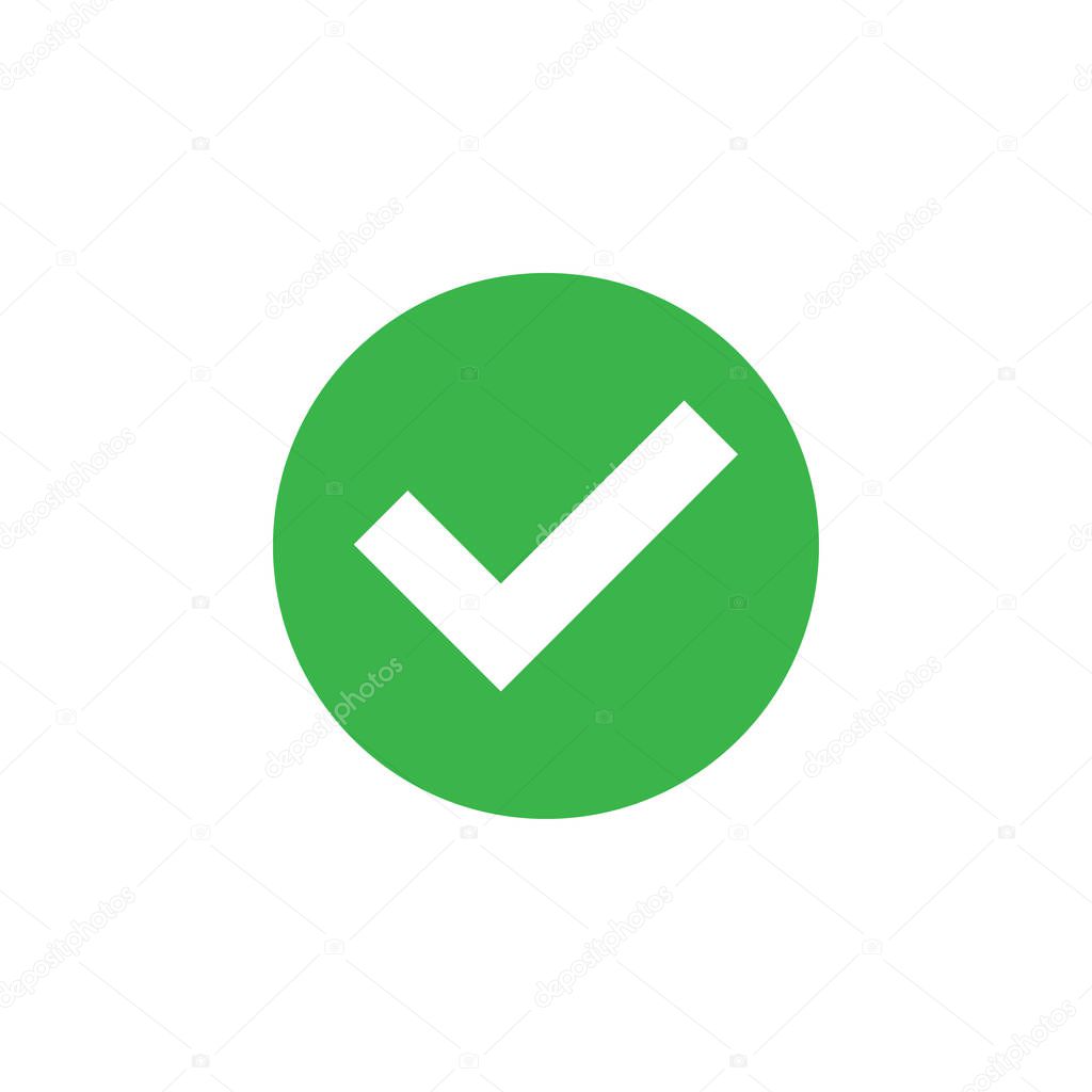 Approve icon graphic design template vector isolated