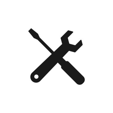 Araçlar simgesi grafik tasarım şablonu vektör izole