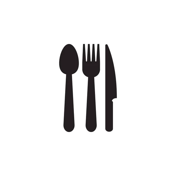 Utensil Icon Graphic Design Template Vector Isolated — Stock Vector