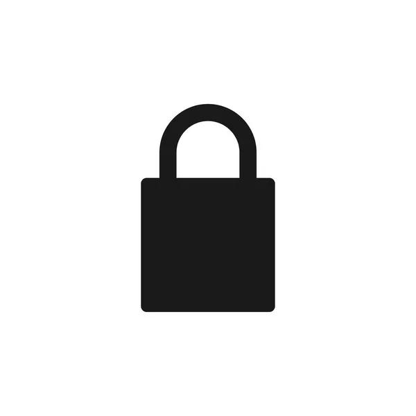 Padlock Icon Design Template Vector Isolated Illustration — Stock Vector