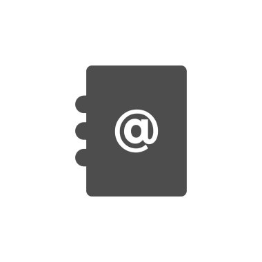 Kitap simgesi tasarım şablonu vektör izole