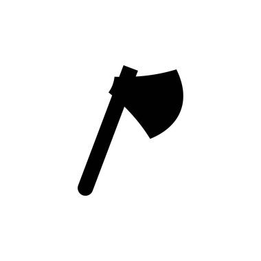 Simge tasarım şablonu vektör izole axe