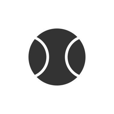 Beyzbol simgesi tasarım şablonu vektör izole