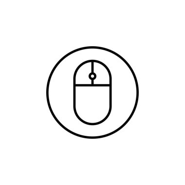 Fare simgesi tasarım şablonu vektör izole