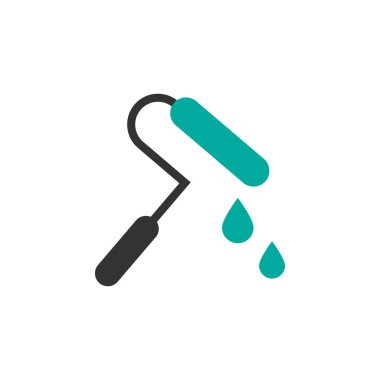 Resim simge tasarım şablonu vektör izole