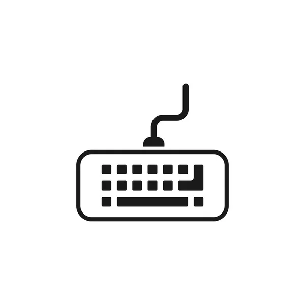 Tastatur Icon Design Template Vektor isoliert — Stockvektor