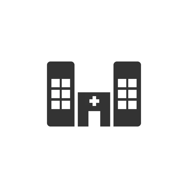 Изолированный вектор дизайна иконок больницы — стоковый вектор