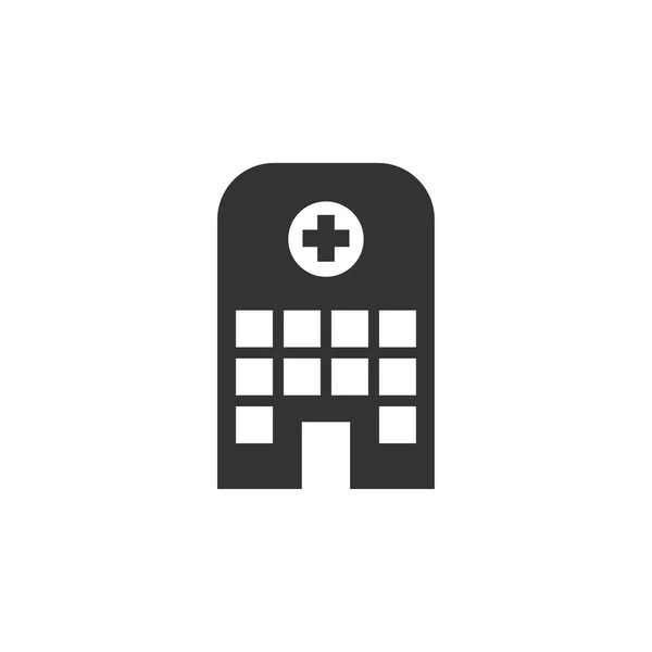 Hospital icon design template vector isolated — Stock Vector