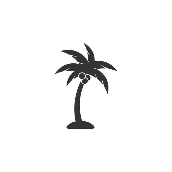 Palm tree ikon design mall vektor isolerade — Stock vektor