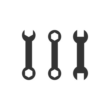 Araçlar simgesi tasarım şablonu vektör izole