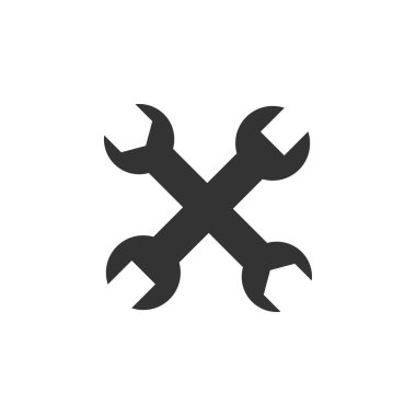 Araçlar simgesi tasarım şablonu vektör izole