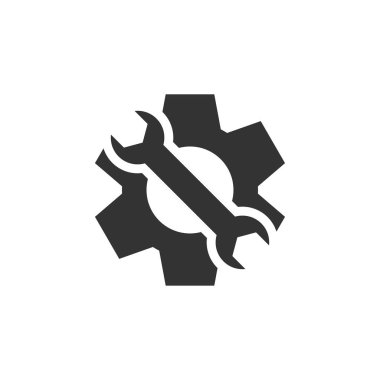 Araçlar simgesi tasarım şablonu vektör izole