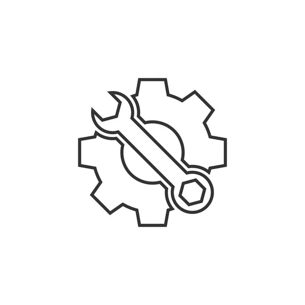 Herramientas icono diseño plantilla vector aislado — Vector de stock