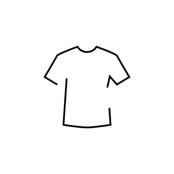 T košile ikony designu šablony vektor, samostatný — Stockový vektor