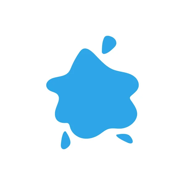 Splash water icon design template vector isolated — Stock Vector