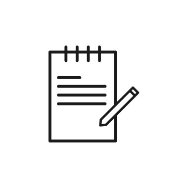 Belge simgesini grafik tasarım şablonu vektör