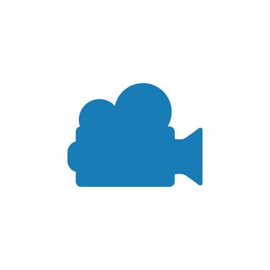 Video kaydedici grafik tasarım şablonu vektör çizim