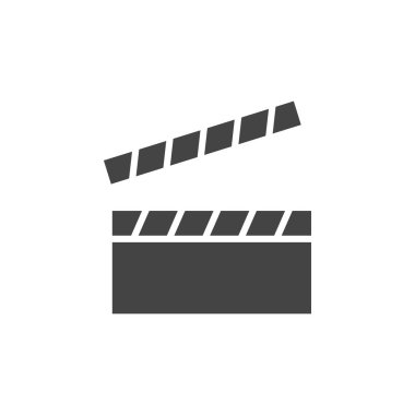 Klaket grafik tasarım şablonu vektör çizim