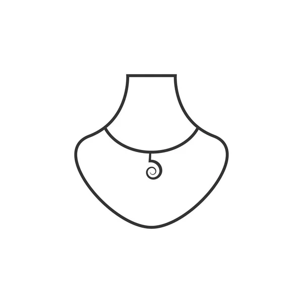 Ожерелье графический дизайн векторные иллюстрации — стоковый вектор