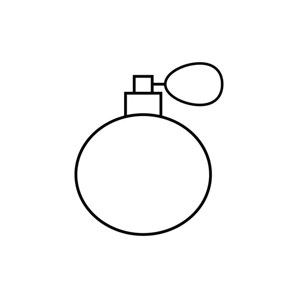 Modèle de conception graphique parfum vecteur isolé — Image vectorielle