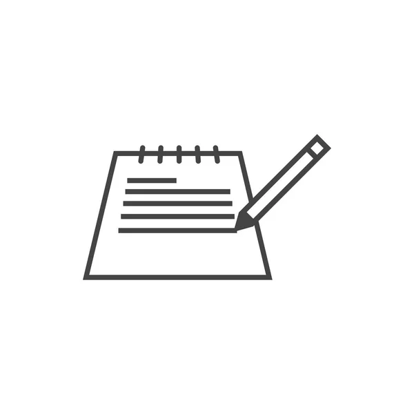 Μεμονωμένο διάνυσμα προτύπου σχεδίασης γραφικών κειμενογράφου — Διανυσματικό Αρχείο