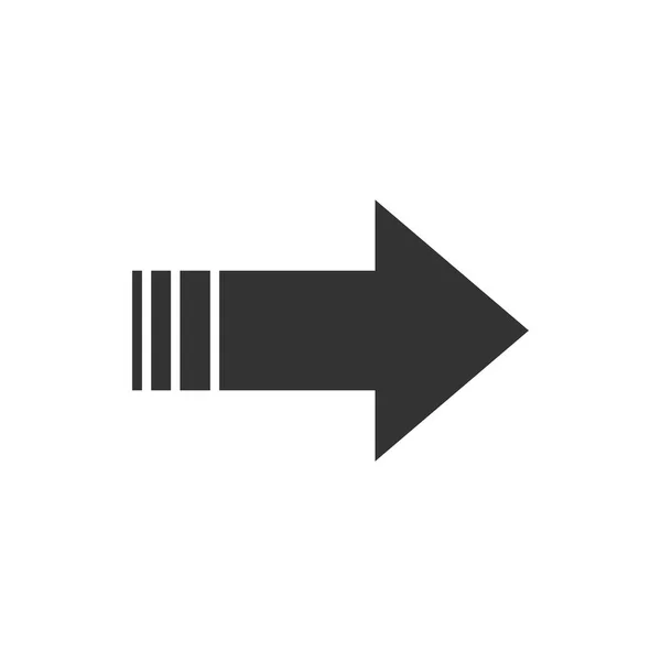 Flecha clip arte diseño gráfico plantilla — Vector de stock
