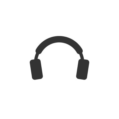 Headphone icon design template vector