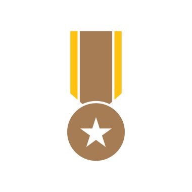 Medal graphic design template vector illustration