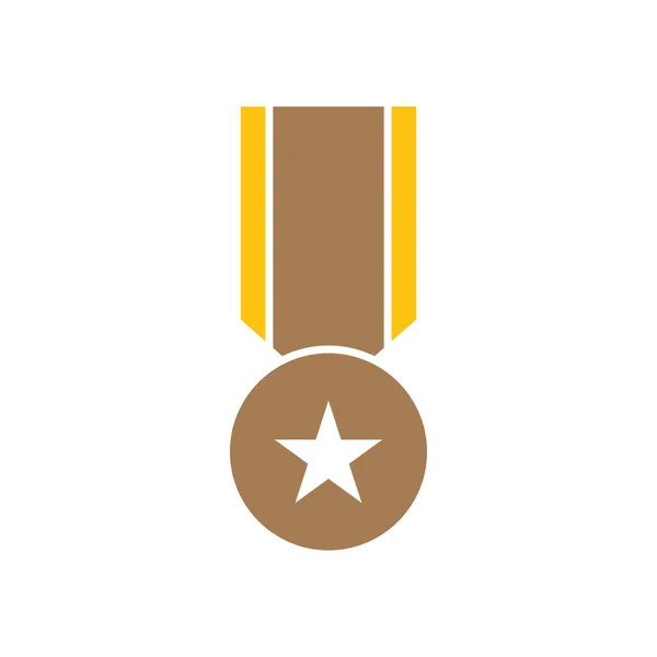 Medal graphic design template vector illustration — Wektor stockowy