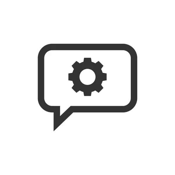 Icono de soporte al cliente diseño gráfico plantilla vector — Vector de stock