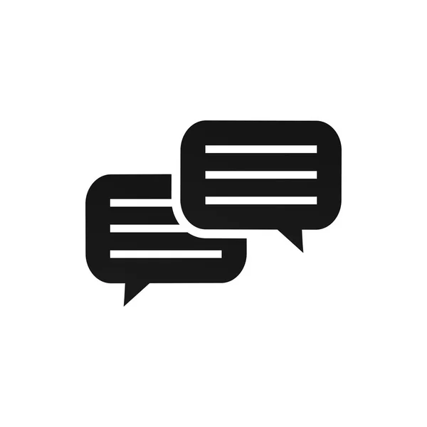 Conversatie icon Graphic Design template vector illustratie — Stockvector