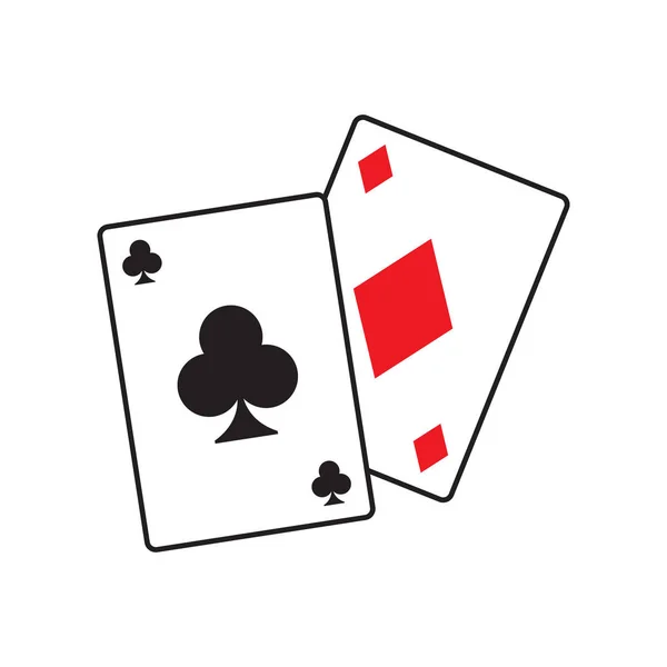 Poker pictograma design grafic șablon vector ilustrare — Vector de stoc