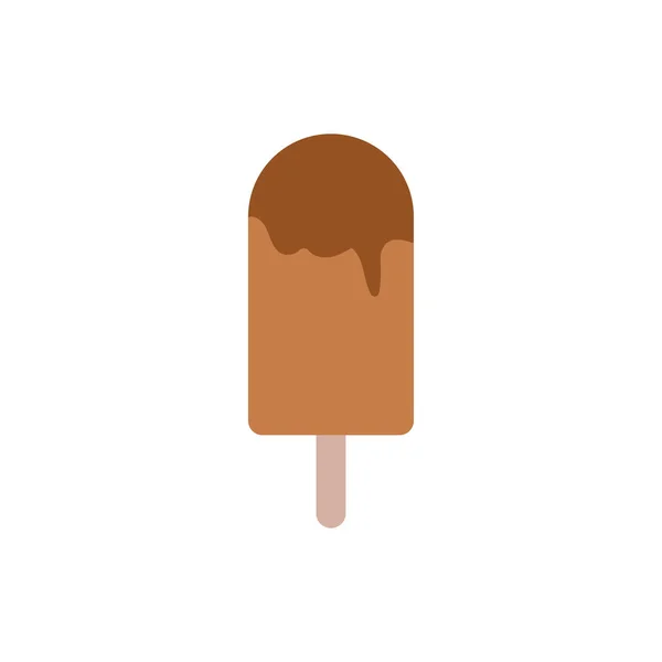 Icono de helado diseño plantilla vector ilustración aislado — Vector de stock