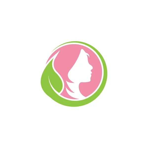 Illustrazione vettoriale modello icona grafica donna — Vettoriale Stock