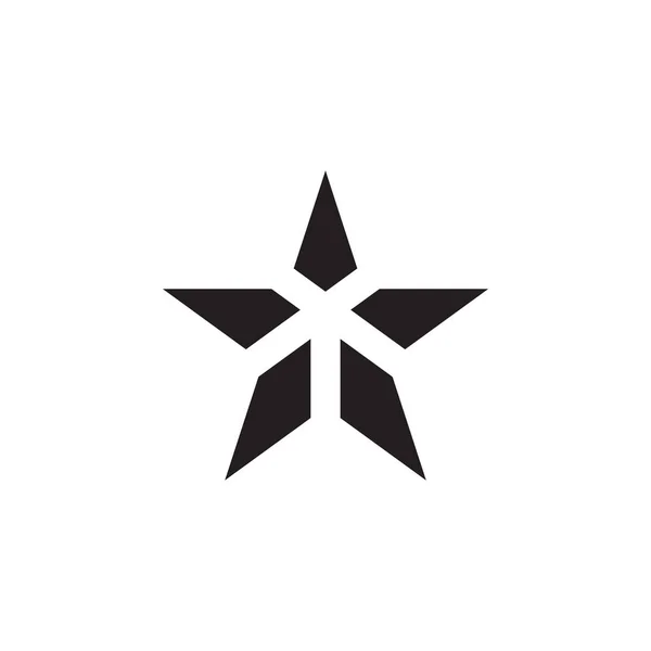 Stern logo symbol grafik design schablone vektor — Stockvektor