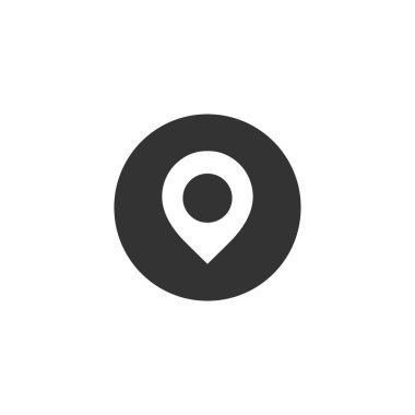 Kartvizit simgesi tasarım şablonu vektörü