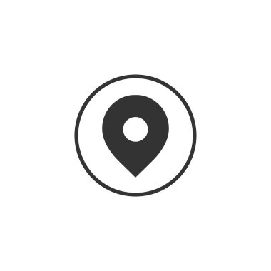 Kartvizit simgesi tasarım şablonu vektörü