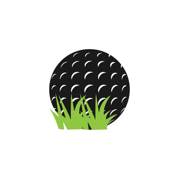 Golf Ikone Grafik Design Vorlage Vektor Illustration — Stockvektor