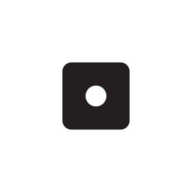 Zar simgesi grafik tasarım şablonu vektörü