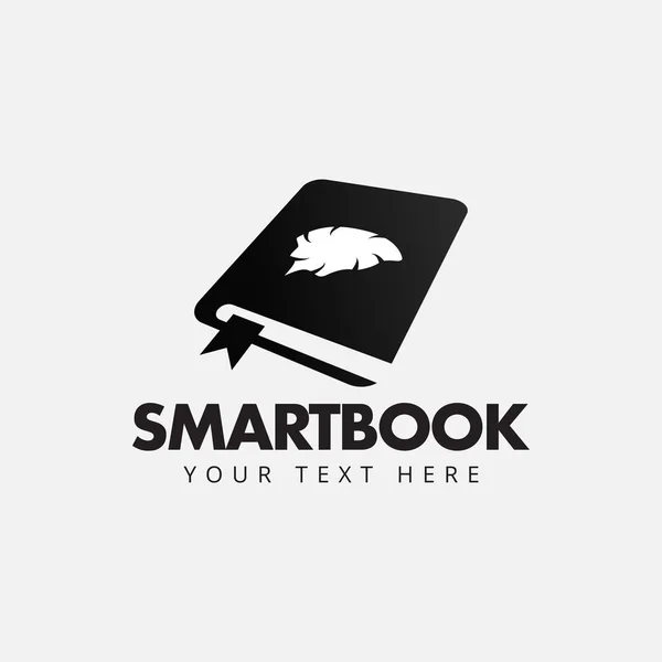 Smartbook logo design template vektor isoliert — Stockvektor