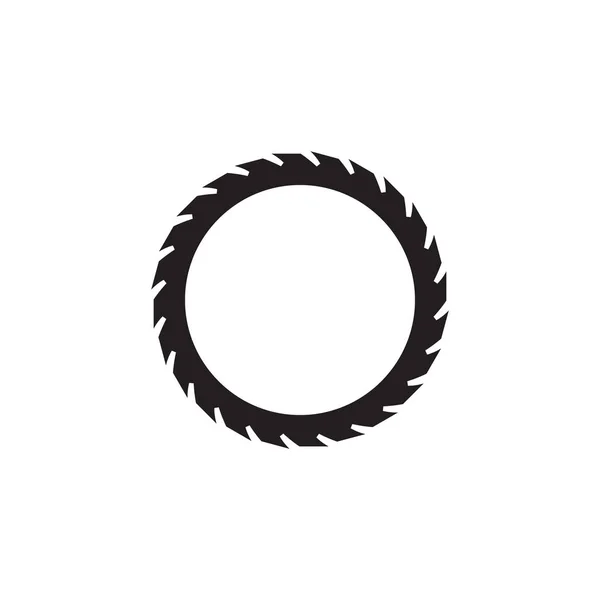木工歯車ロゴ デザイン テンプレート ベクトル要素分離 — ストックベクタ