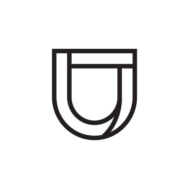 Kalkan grafik tasarım şablonu vektör izole illüstrasyon