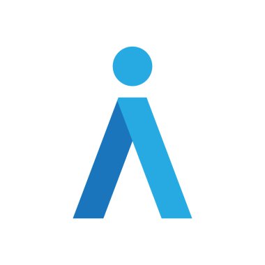 İlk grafik tasarım şablonu vektör yalıtılmış illüstrasyon