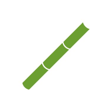 Bambu grafik tasarım şablonu vektör izole illüstrasyon