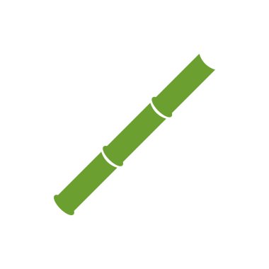 Bambu grafik tasarım şablonu vektör izole illüstrasyon